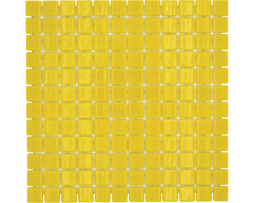 Glasmosaik VP25801PUR Quadrat ECO LISOS 25 PUR 31,6x31,6cm yellow Mosaikfliese aus Glas, quadratisch