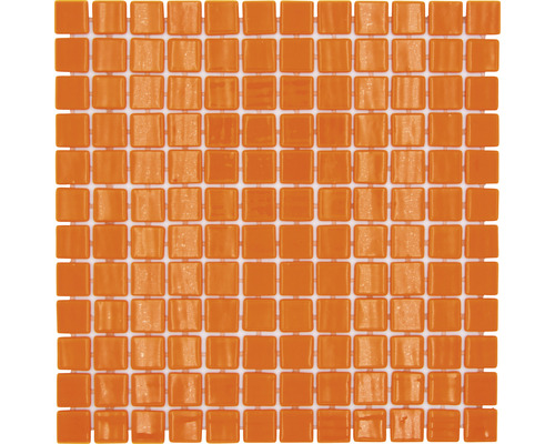 Glasmosaik VP25820PUR Quadrat ECO LISOS 25 PUR 31,6x31,6cm orange Quadratische Mosaikfliese aus Glas