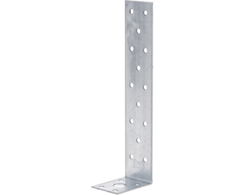 Winkelverbinder aus Metall mit Löchern