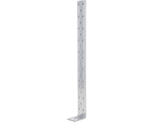 Winkelverbinder aus Metall mit Löchern
