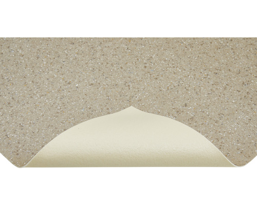 Musterstück einer Bodenfliese mit gesprenkelter Oberfläche