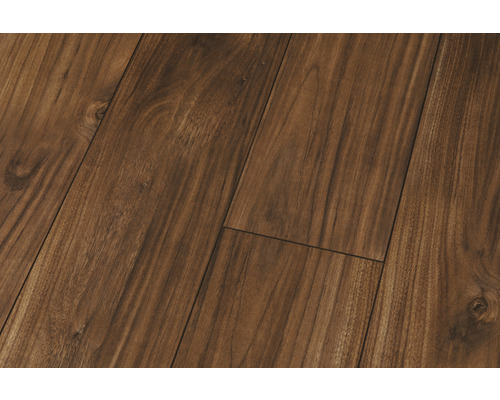 Nahaufnahme von Laminatboden mit Holzstruktur