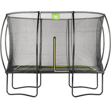 Trampolin EXIT Silhouette eckig 214x305 cm Netz schwarz
