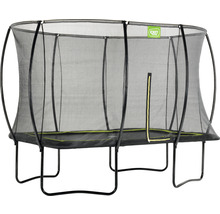 Trampolin EXIT Silhouette eckig 214x305 cm Netz schwarz