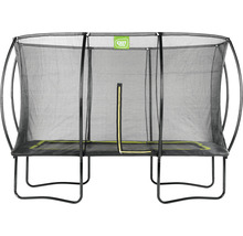 Trampolin EXIT Silhouette eckig 244x366 cm Netz schwarz