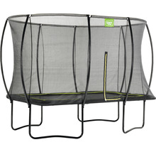 Trampolin EXIT Silhouette eckig 244x366 cm Netz schwarz