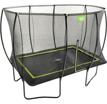 Trampolin EXIT Silhouette eckig 244x366 cm Netz schwarz