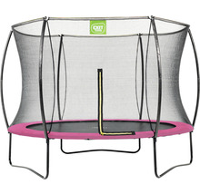 Rundes Gartentrampolin mit Sicherheitsnetz