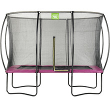 Rechteckiges Gartentrampolin mit Sicherheitsnetz