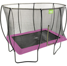 Rechteckiges Gartentrampolin mit Sicherheitsnetz