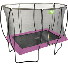 Rechteckiges Gartentrampolin mit Sicherheitsnetz