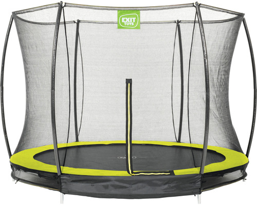Rundes Gartentrampolin mit Sicherheitsnetz