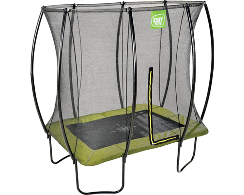 Rechteckiges Gartentrampolin mit Sicherheitsnetz