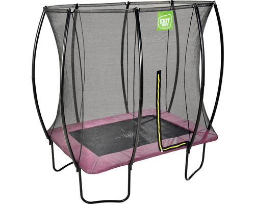 Rechteckiges Gartentrampolin mit Sicherheitsnetz