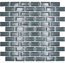 Keramikmosaik CBG 116 Brick Bond Diamond 30x30cm uni grün