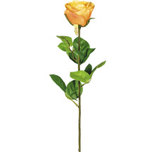 Kunstpflanze Gartenrose Höhe: 69 cm orange