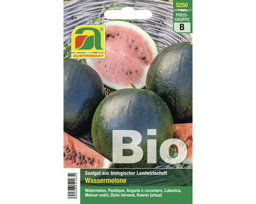 Gemüsesamen Austrosaat Bio Wassermelone 'Sugar Baby'
