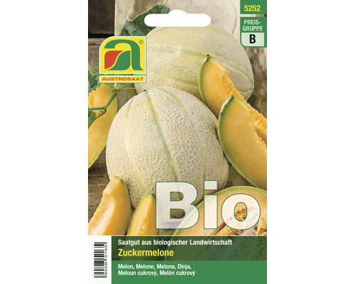 Gemüsesamen Austrosaat Bio Zuckermelone 'Charentais'