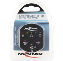 Ansmann Knopfzellentester in der Verpackung