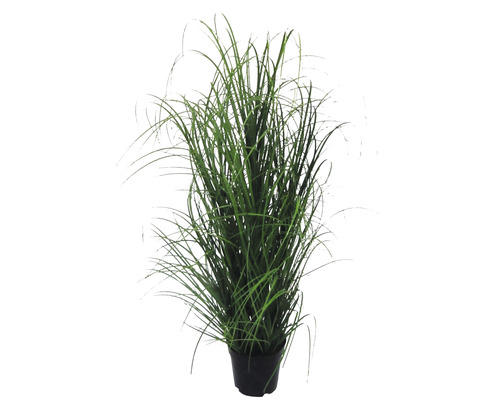 Kunstpflanze Grasbusch Höhe: 90 cm grün