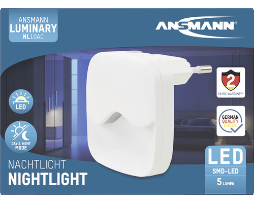 Ansmann Luminary NL10AC LED Nachtlicht