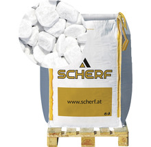 Zierkies Marmor 16-25 mm 1000 kg Bigbag Carrara-Weiß-thumb-1 Zierkies Marmor 16-25 mm 1000 kg Bigbag Carrara-Weiß-thumb-1