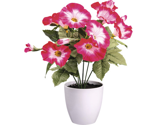 Kunstpflanze Petunie Höhe: 28 cm pink
