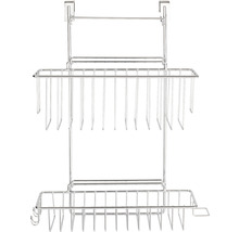 Duschregal zum Einhängen mit zwei Ablagekörben