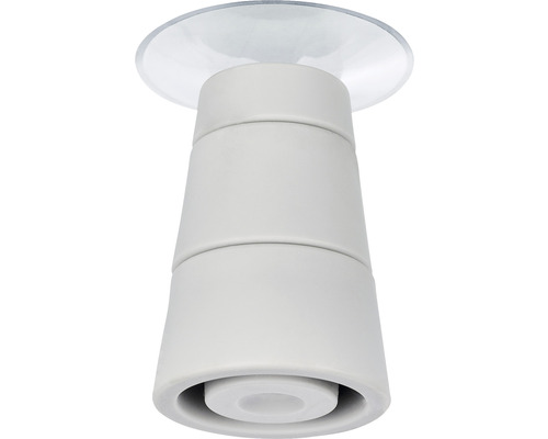 Grauer Türstopper mit Saugfuß