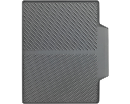 Abtropfmatte aus Kunststoff mit Rillenmuster