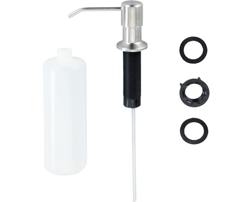 Spülmittelspender mit Behälter und Dichtungsringen