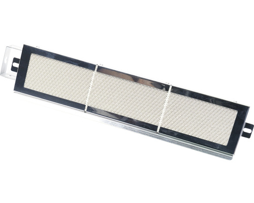 Brenner für Heizstrahler mit Metalleinfassung