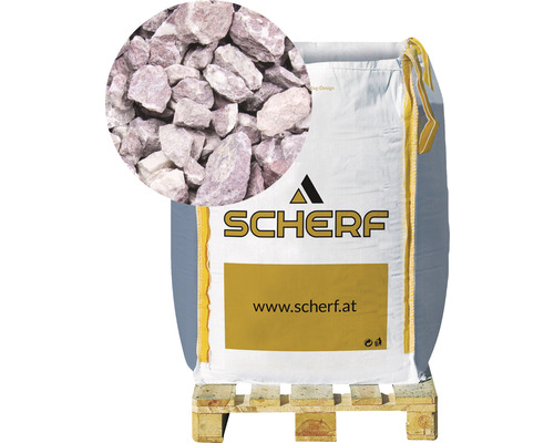 Marmorsplitt 16-25 mm 1000 kg Bigbag Royal-Rot Marmorsplitt 16-25 mm 1000 kg Bigbag Royal-Rot