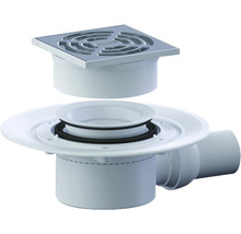 Duschablauf mit Edelstahlrost