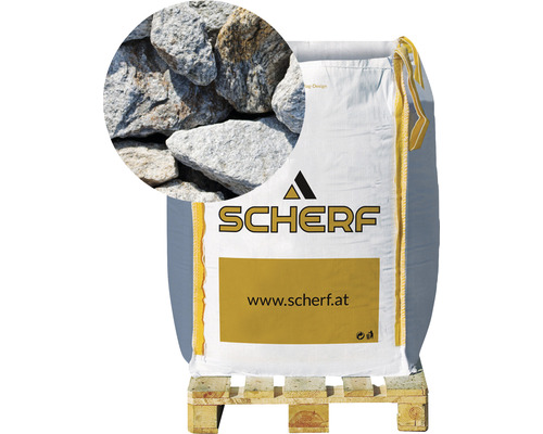 Gneisbruch 50-100 mm 1000 kg Glimmer-Grau