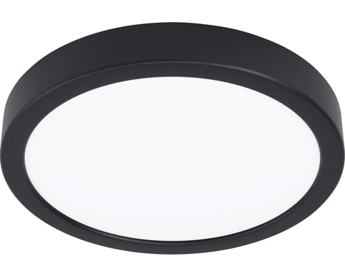 LED Außendeckenleuchte Stahl/Kunststoff IP44 20,5W 2400 lm 3000 K warmweiß HxØ 30x285 mm Agrolis 2 schwarz