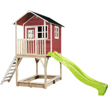 Spielhaus mit Rutsche und Sandkasten für den Garten