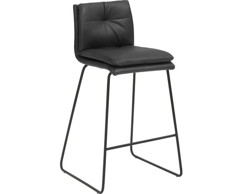 Barhocker Mayer Sitzmöbel 1231_K3_30480 48,5x51,5x90 cm Gestell Stahl schwarz Sitz Textilgewebe graphit