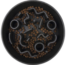 Hund Katze Futternapf District 70 Bamboo Dog Slow Feeder Ø 21 cm Antischling-Napf aus Bambus,anthrazit anthrazit
