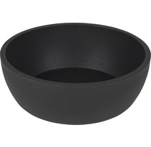 Schwarze Pflanzschale