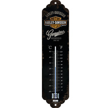 Harley Davidson Thermometer für den Innenbereich mit Celsius und Fahrenheit Skala