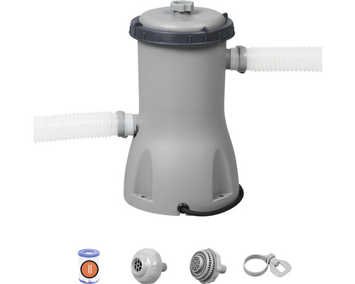 Poolfilterpumpe mit Zubehör für die Poolreinigung