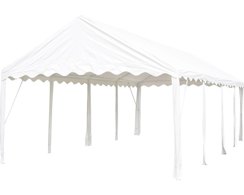 Weißes Partyzelt für den Außenbereich