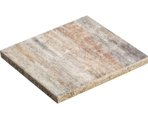 Beton Terrassenplatte iStone Pure muschelbeige 50 cm x 50 cm x 4 cm Einzelne Pflasterplatte mit Muster