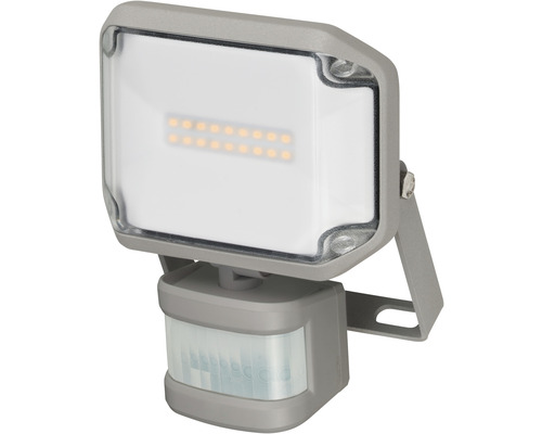 LED Strahler Brennenstuhl® AL 1050 mit PIR 10 W IP 44 grau