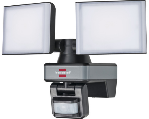 LED Duo Strahler Brennenstuhl® WFD 3050 P WiFi 29,2 W IP 54 schwarz