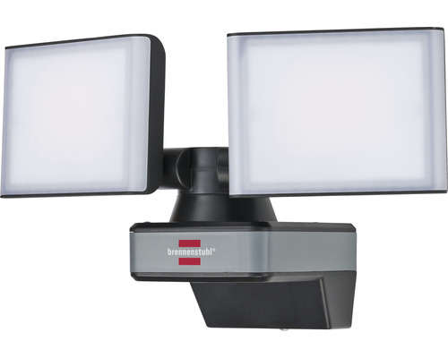 LED Duo Strahler Brennenstuhl® WFD 3050 WiFi 29,2 W IP 54 schwarz