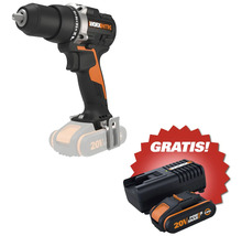 Worx Nitro Akku Bohrschrauber 20 Volt inklusive gratis Akku 2,0 Amperestunden und Ladegerät