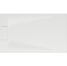 Duschwanne aus Mineralguss mit Ablauf