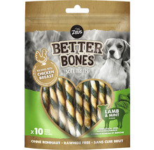 Zeus Better Bones Soft Treats für Hunde mit Lammfleisch, Minze und Hühnchengeschmack, rawhidefrei